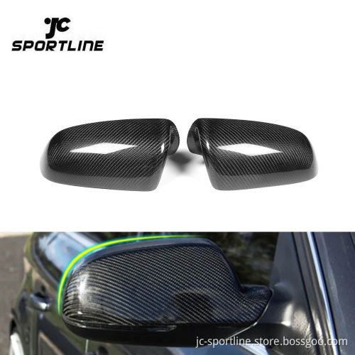 Carbon Fiber A4 B7 Mirror Cover Caps for Audi B7 (2006-2008)